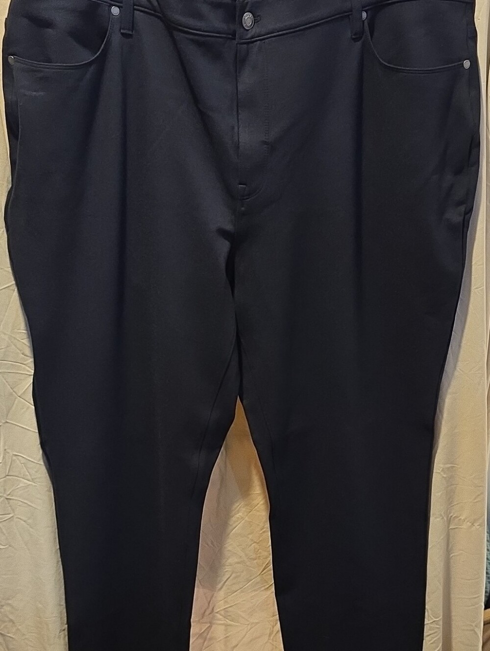 Lands' End Women's Straight Leg Pants in Black